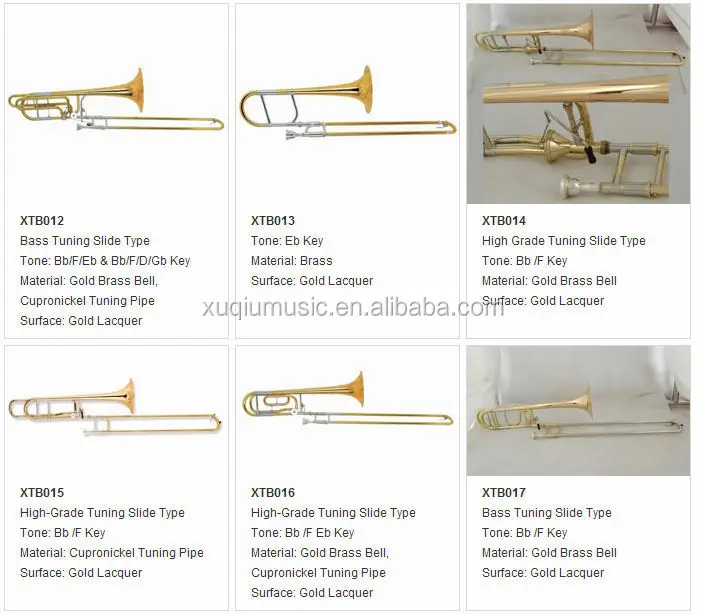 bass trombone/plastic trombone/bb piccolo trombone