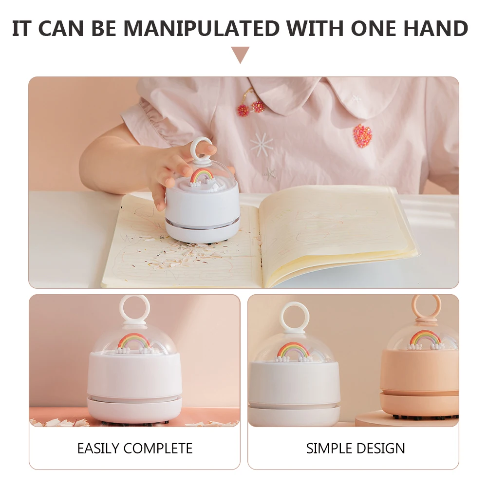 

Mini Vacuum Cleaner Office Catcher Automatic Keyboard Dust Collector Home Rechargeable Handheld