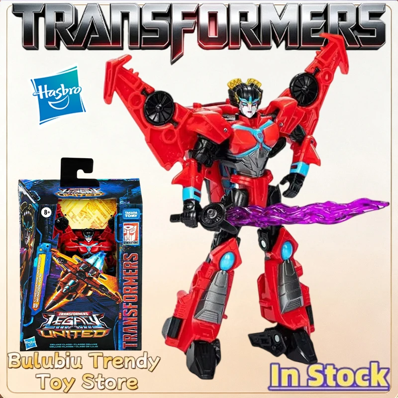 New Style Action Figure -Transformers Legacy United Windblade Deluxe Hasbro Collectible Toy-In Stock-Genuine Licensed by Hasbro