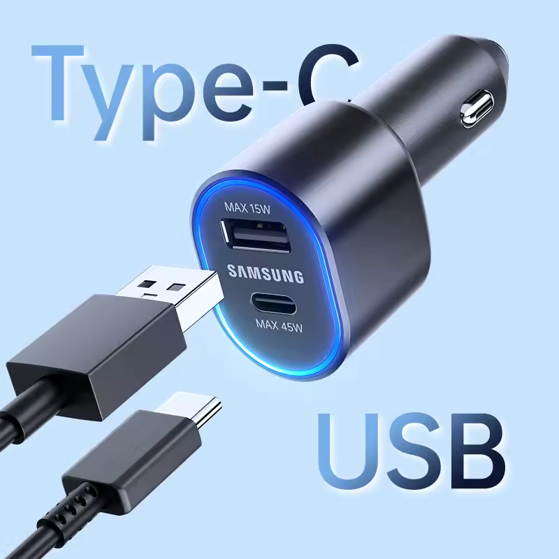 60W Samsung USB Type C Car Charger PD Super Charging Galaxy S25 S24 S23 S22 Ultra 45W 15W Charger Samsung Z Fold 5 4 Flip in Car - Image 3