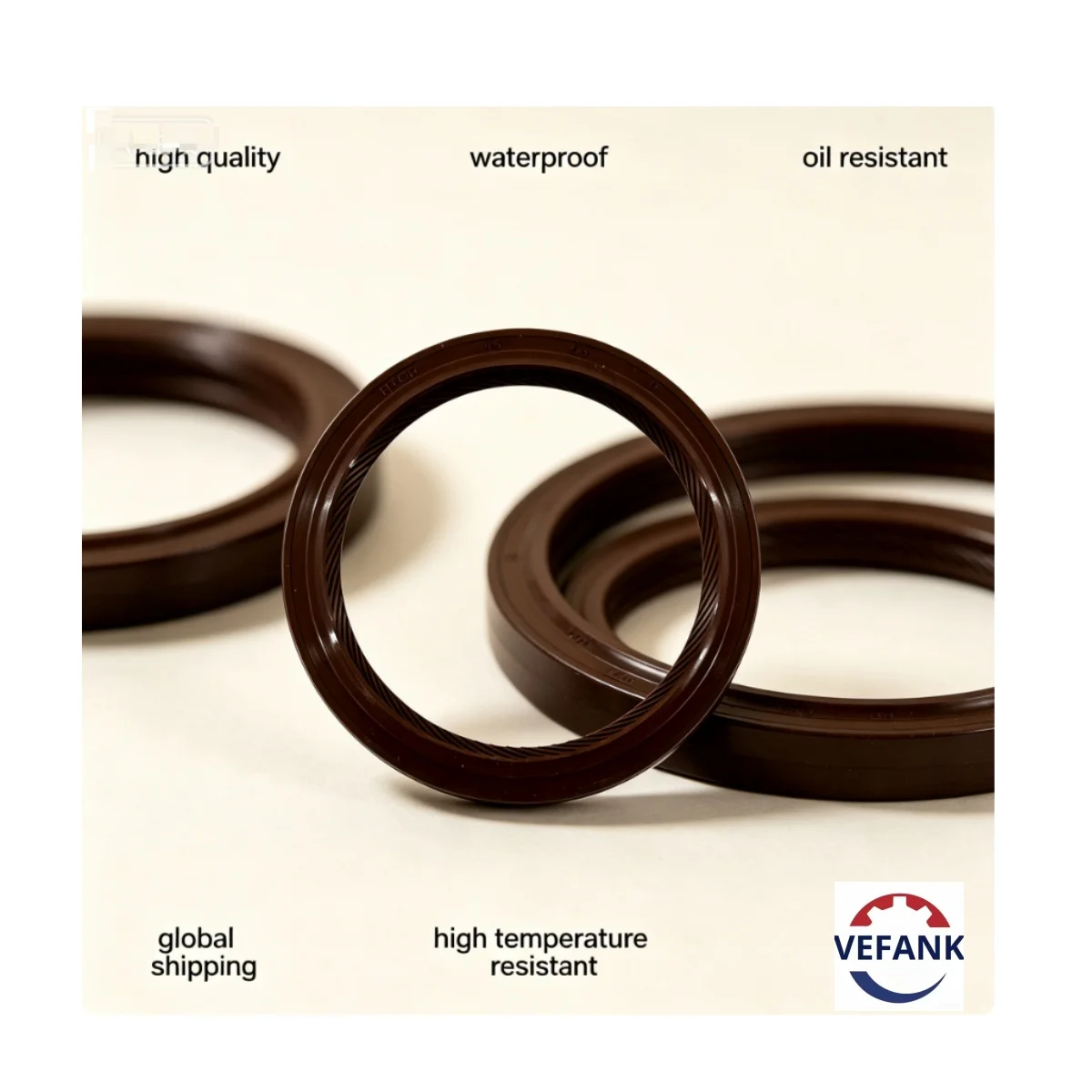 

HTC 48*68*9mm, NBR, Front Crankshaft oil seal, oil-resistant and wear-resistant, high quality, suitable for Toyota auto part