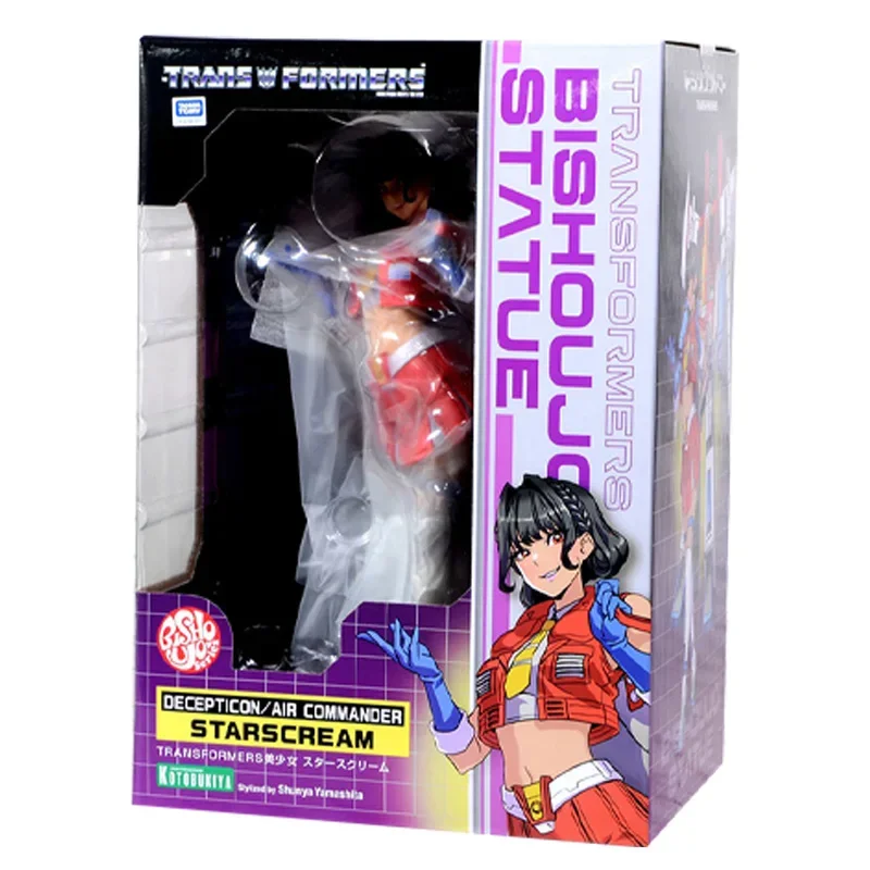 Kotobukiya Original Original 1/7 Hasbro Transformers Starscream Bishoujo Statue 21,5 cm Sammlungen Modell Spielzeug Figur Geburtstag Geschenk