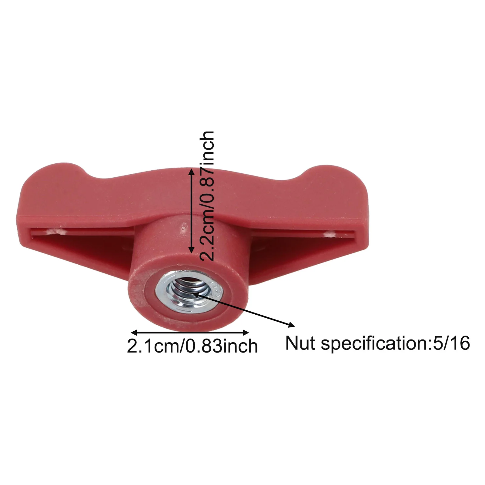 Easy Installation Knob Wings Snow Blower Knob Replacement Parts Enhanced Control Visibility Outdoor Use Durability