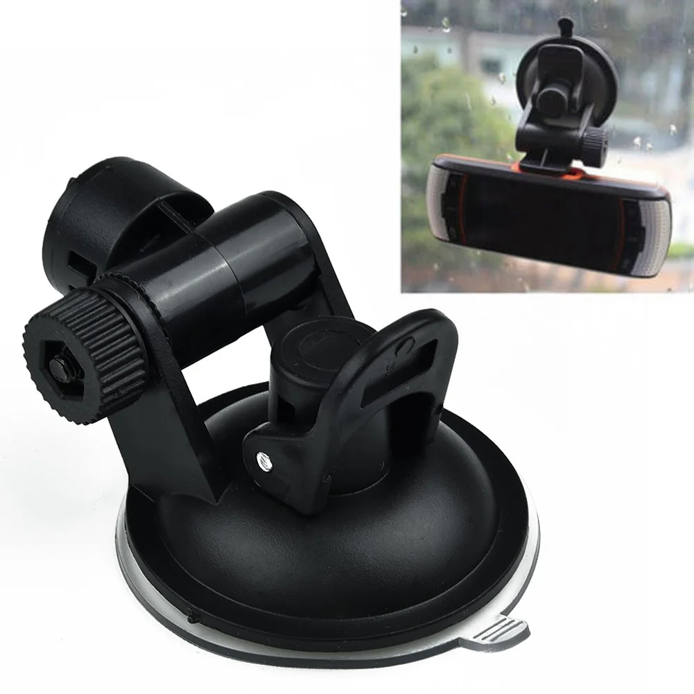 Car Driving Video Recorder Suction Cup Mount T-Type Camera Mount Bracket Holder Stand For DVR Dashboard Windshield Suction Cup