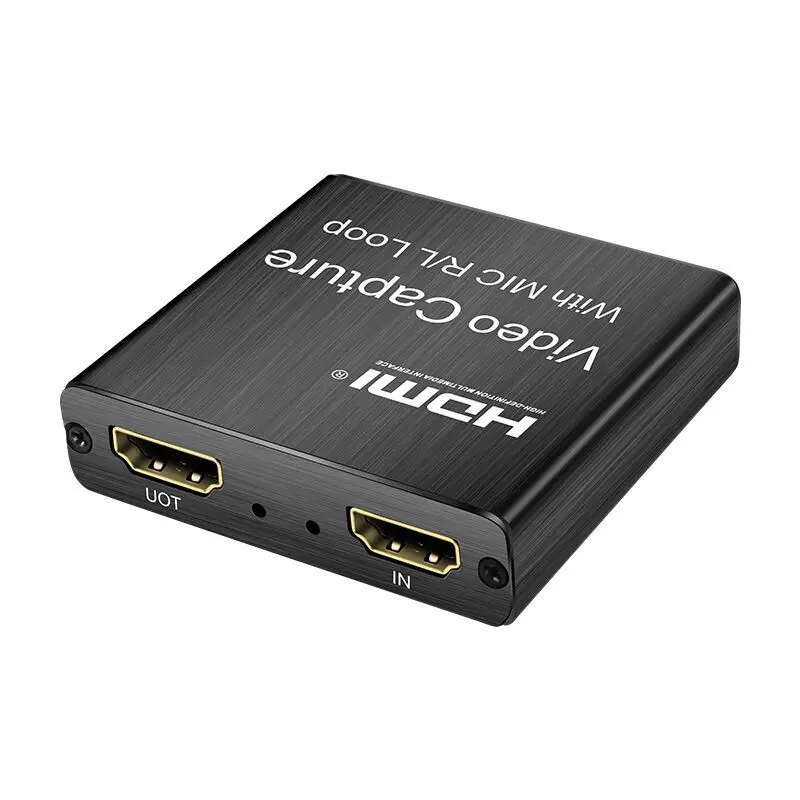 Hdmi-dispositivo compatível da caixa do gravador do cartão de captura de vídeo 1080p placa de captura do jogo de tabuleiro usb 2.0 para a gravação de vídeo de streaming ao vivo