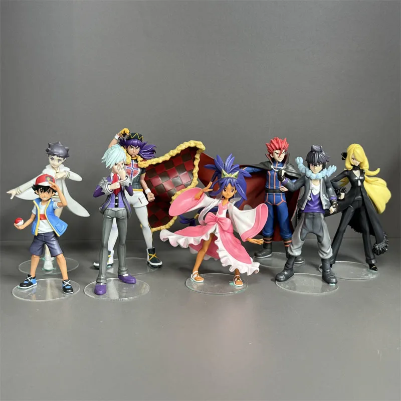 action-figures-8pcs-anime-handmade-pkm-ash-ketchum-cynthia-iris-steven-stone-leon-diantha-cynthia-alain-giving-gift