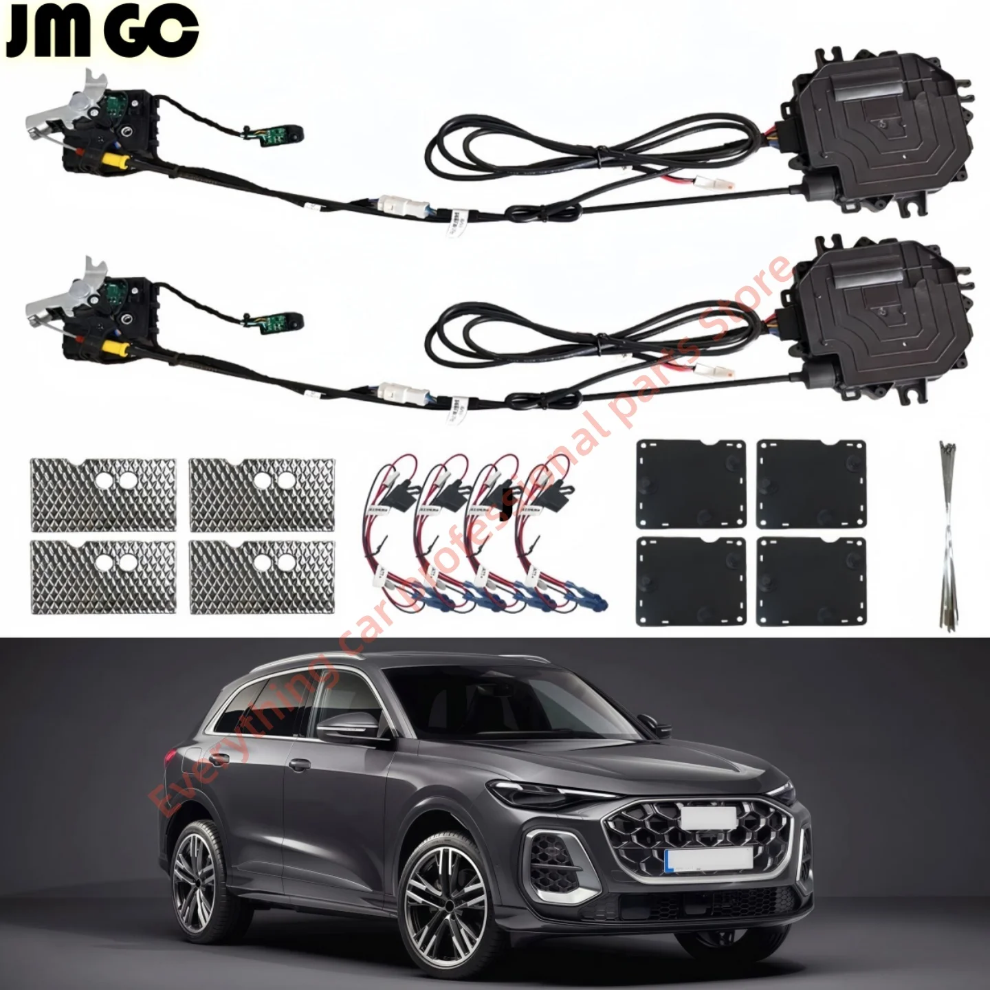 Car Electric suction door suitable for Audi Q2 Q3 Q5 Q7 Q8 R8 Automatic smart Door lock machine,Original mold installation