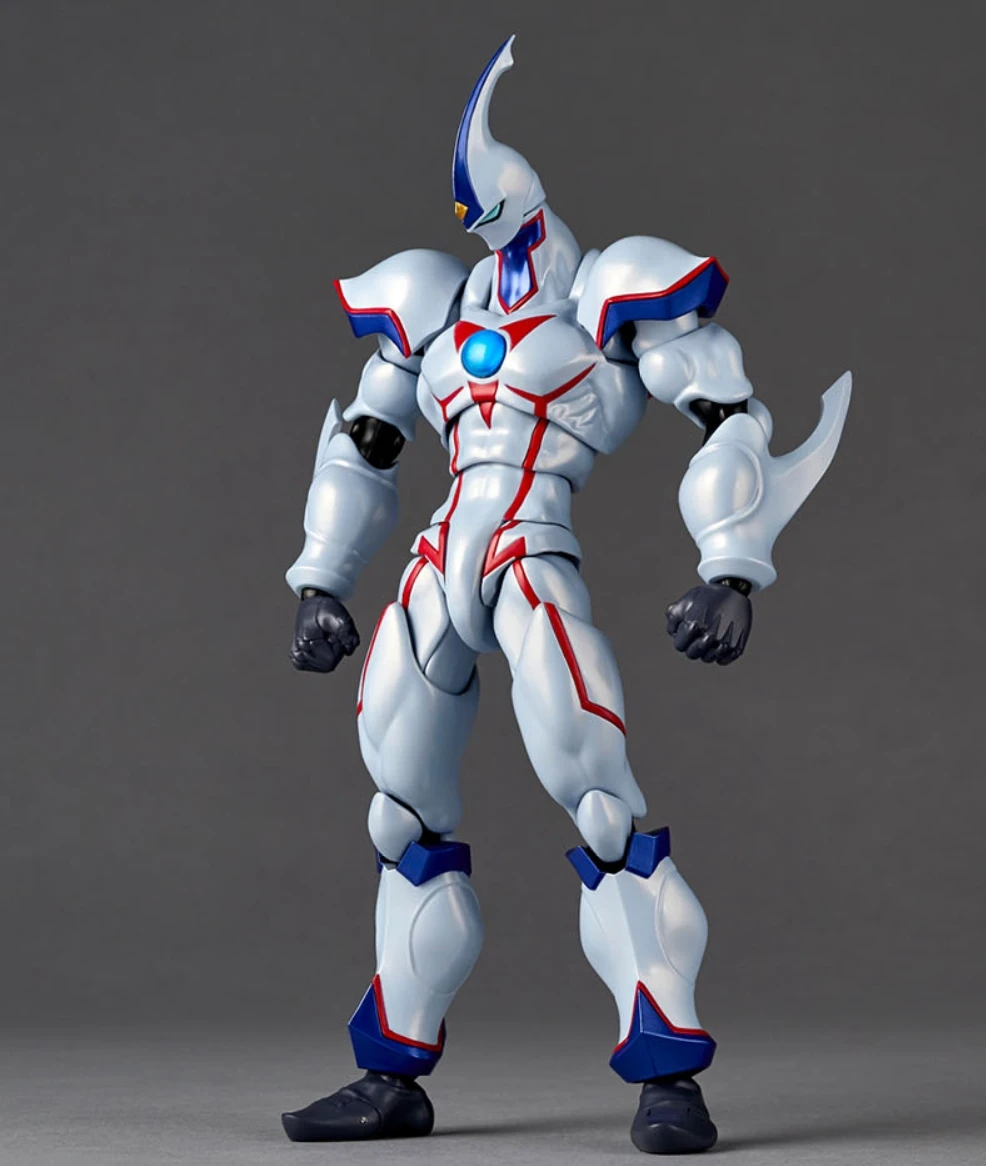 

100% оригинальные Kaiyodo Revoltech Yu-Gi-Oh Elemental Hero Neos, фигурки героев аниме, модель игрушки, фигурка, коллекция подарков из ПВХ