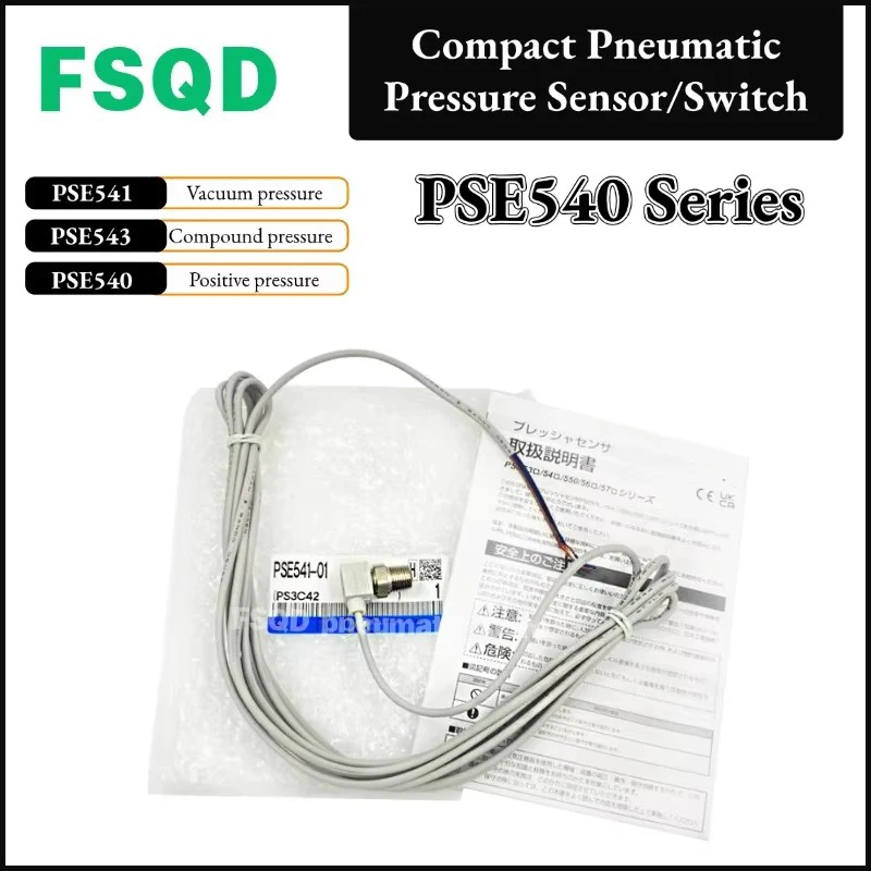 

PSE540 PSE540A PSE541 PSE541A PSE543 PSE543A-M5 01 R04 R06 Compact Pneumatic Pressure Sensor/Switch PSE540 Series Pneumatic tool