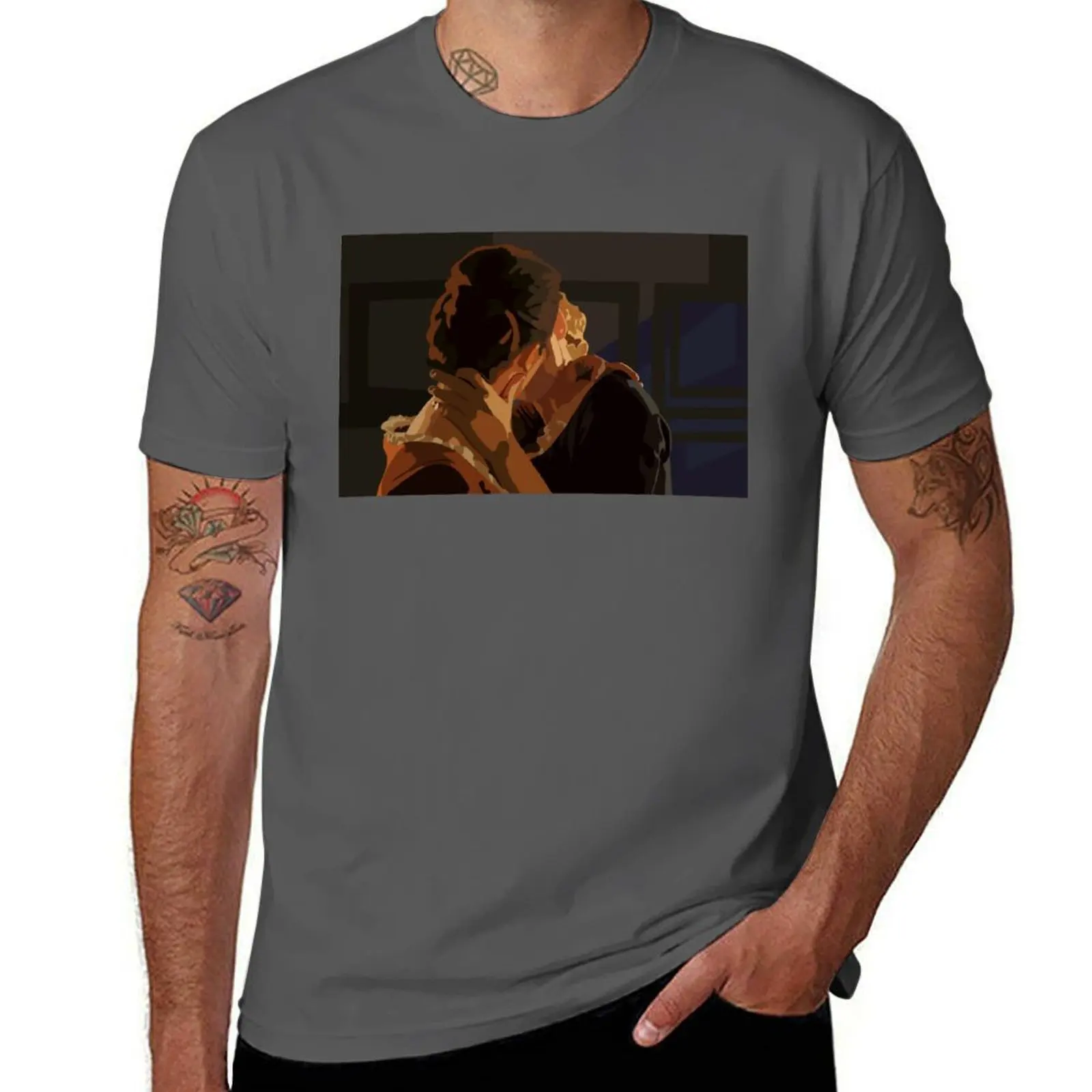 

Portrait of a Lady on Fire fan art T-Shirt t shirt men 100% cotton luxury brand t shirts cotton 100% T-Shirt