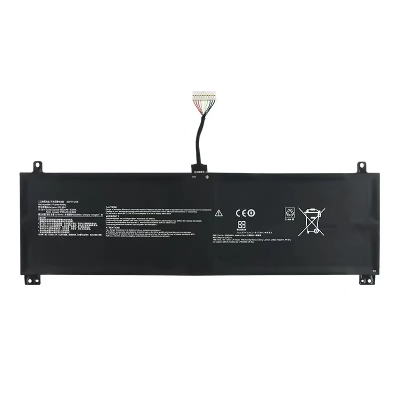 BTY-M54 Laptop Battery For MSI Creator Z16 A11UE A12UET Z16P B12UGS Z17 A12UHST A12UHT HX Studio MS-17N2 15G3 Creator Z17HX Z16 view 3