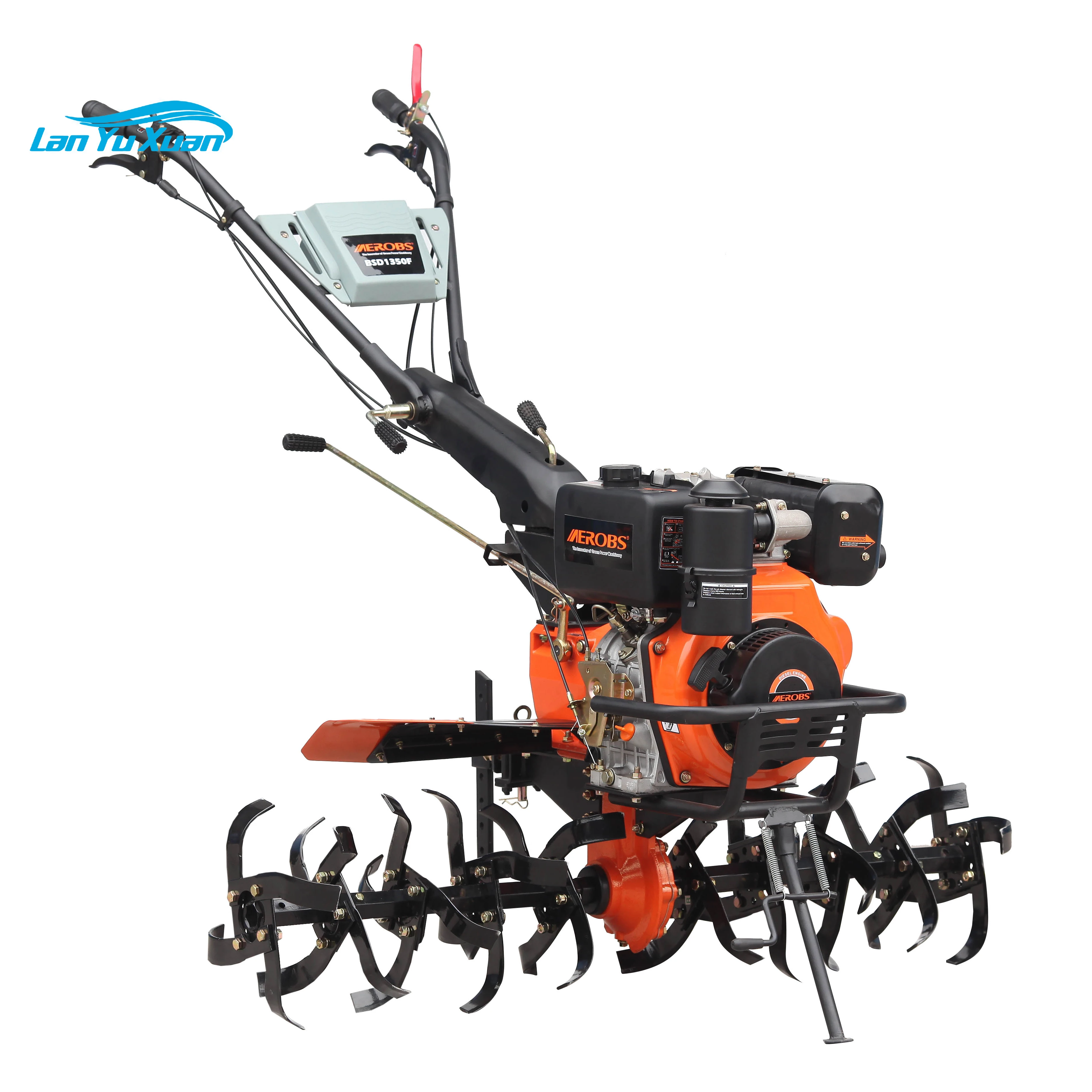 

Full gear direct transmission gearbox 9HP power weeder Tiller Cultivator