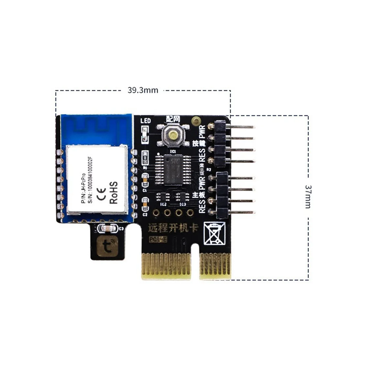 A3 Tuya Wifi PC Power Switch Desktop Computer Remote Boot Card