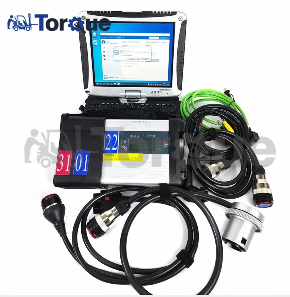 

Newest Xentry DAS wis MB Star C5 Diagnostic VCI for benz Car Truck Sprinter Bus Auto Multiplexer Scanner+CF19 Laptop