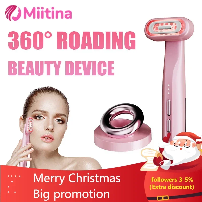 New Beauty Device To Lighten Dark Circles EMS Micro Current Hot Compress Electric Eye Beauty Device Eye Massage Device Skincare