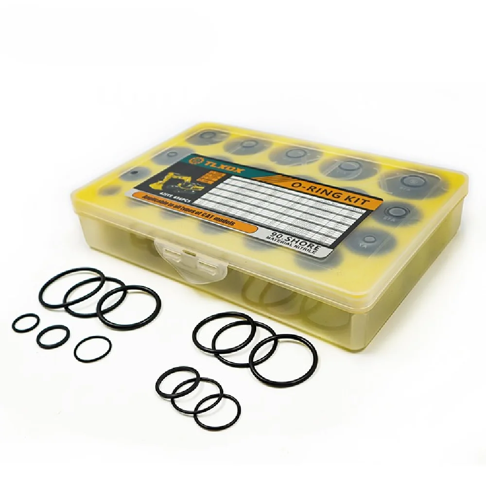 For Hitachi  Hydraulic Level Control Valve Oil Seal Set Rebuild Repair Kit Compatible With Zax60usb - 3 Zax55ur Excavator