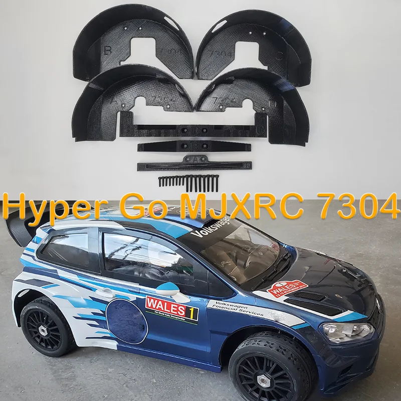 

Front&Rear Fenders Wing Wheel Arch for 1/7 Hyper Go MJXRC 7304 POLO Remote Control Car Off-road High Speed RC Cars Truck
