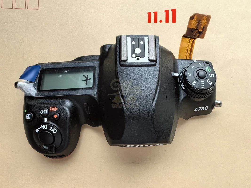 Original for Nikon D780 Top Cover with Shoulder Screen and Button Cable Assembly Camera Replacement Part