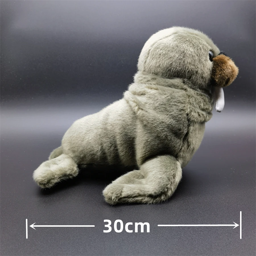 Walrus High Fidelity Anime Cute Plushie Morse Plush Toys Lifelike Animals Simulation Stuffed Doll Kawai Toy Gifts For Kids