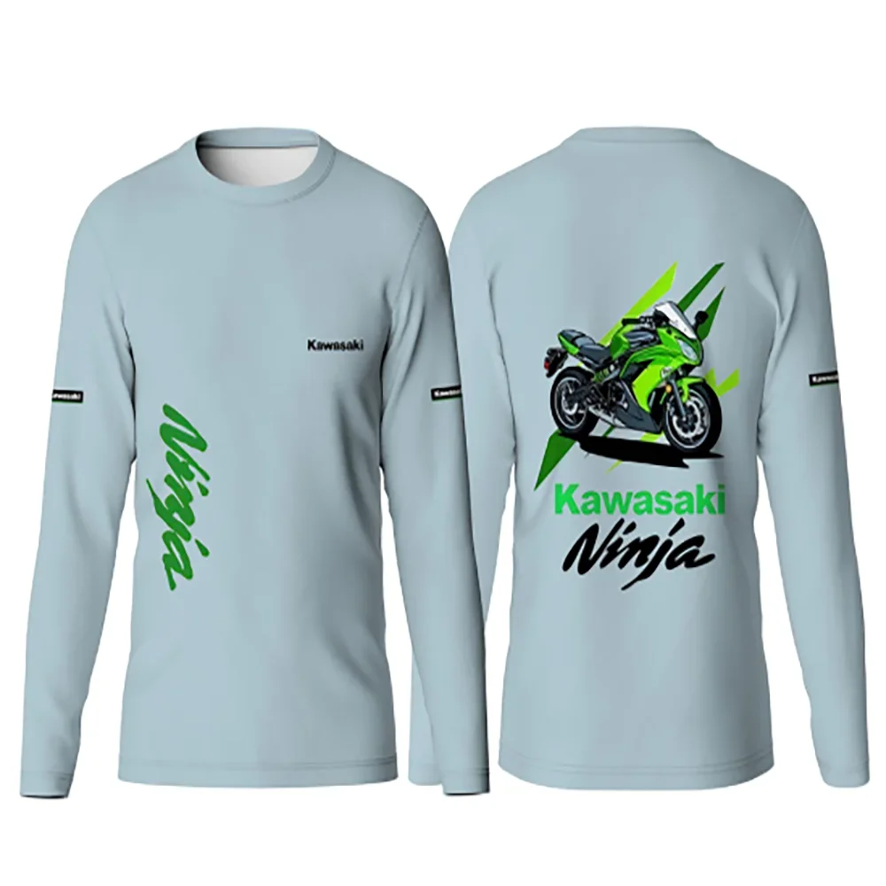 

Kawasaki All-Weather Training Long-Sleeved Men's Gym Breathable Quick-Drying T-Shirt Spring And Autumn Leisure Sports Equipment