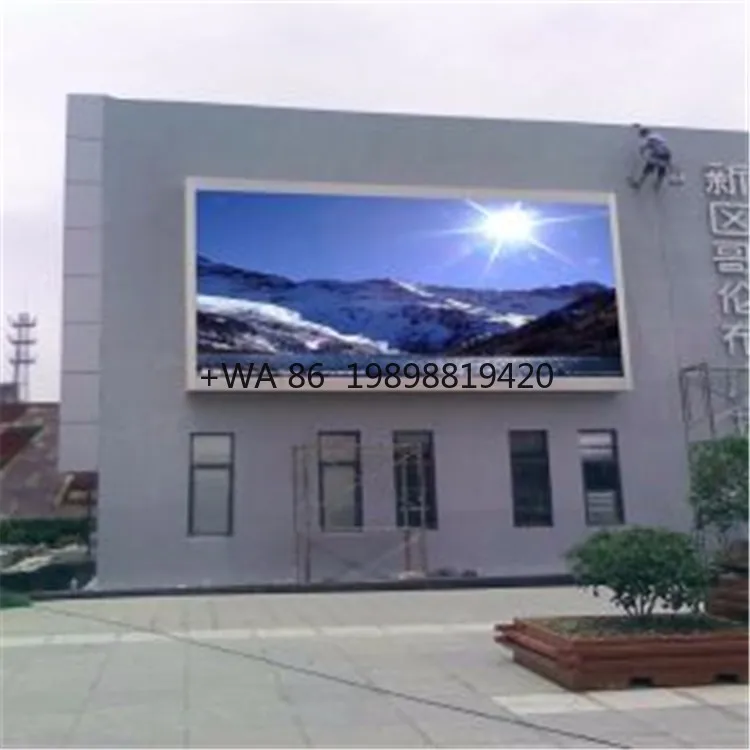 

Наружный полноцветный светодиодный HD цифровой экран для торгового центра, розничного магазина, метро и лифта, рекламы, шаг пикселей 5 мм