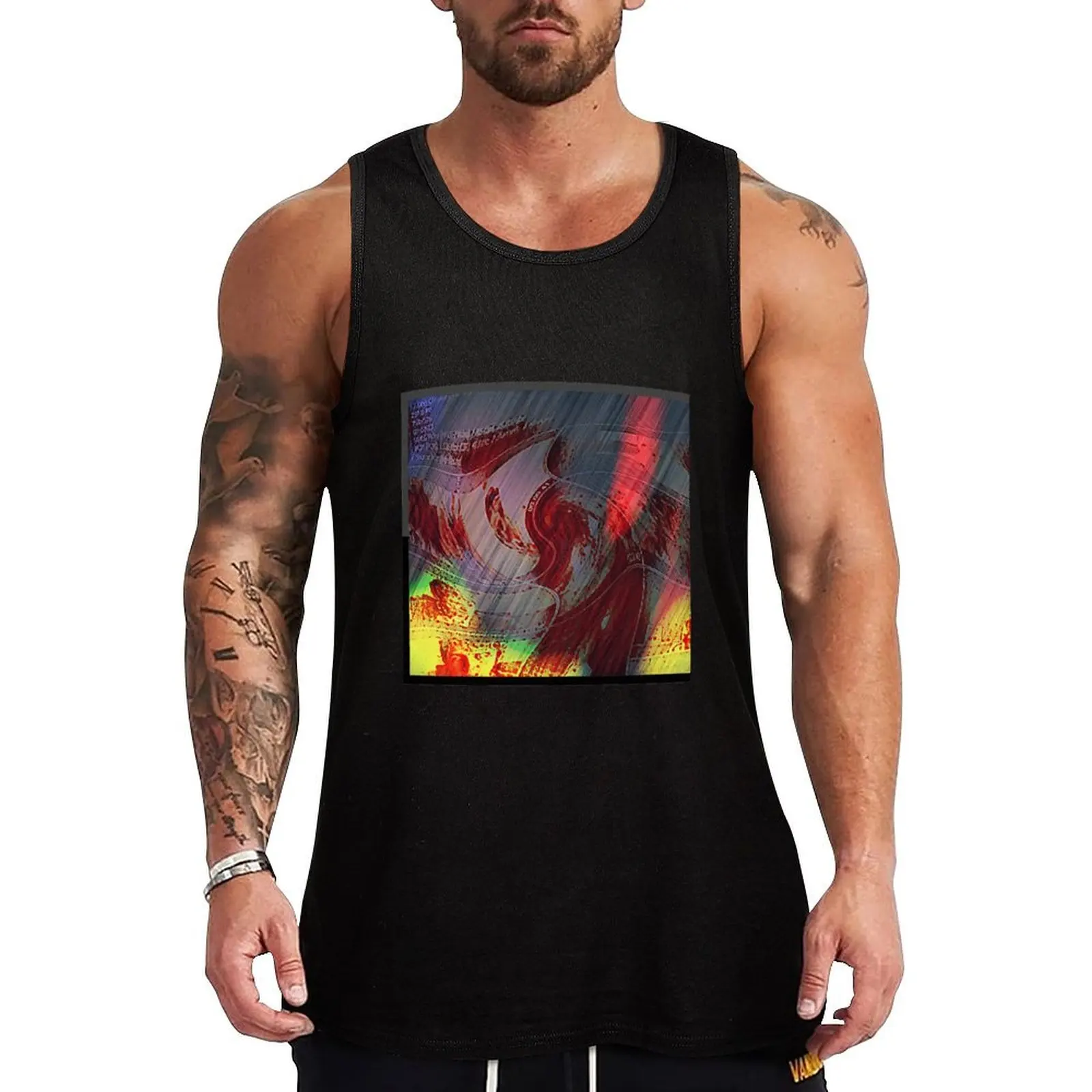 

King Creosote Tank Top Men's tops Men sleeveless tee Gym man