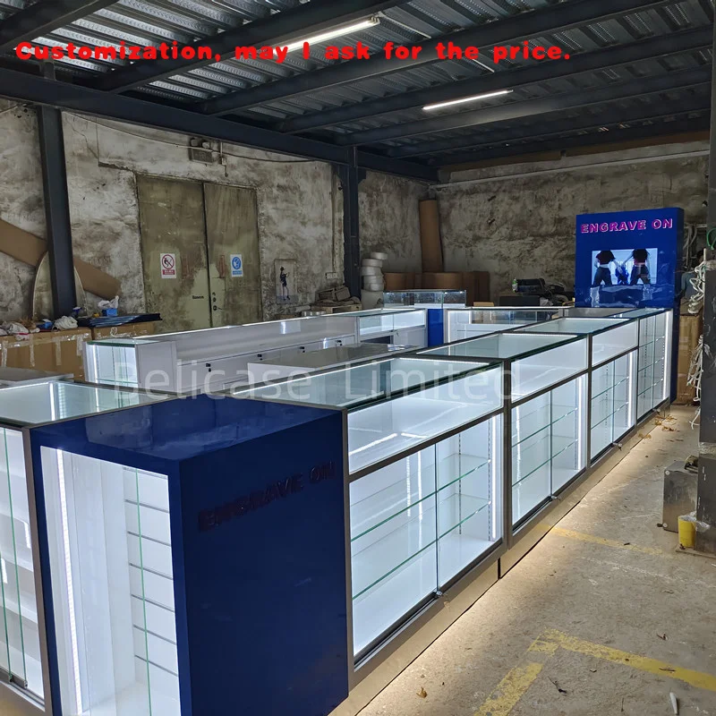 

custom.Shopping Mall Kiosk Display Cabinet Mobile Phone Accessories Products Island Cabinet Perfume Kiosk Jewelry Kisok