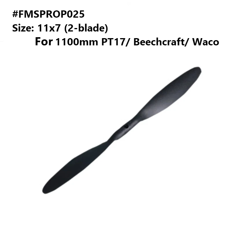 

FMSRC 1100mm 1.1m PT17 Beechcraft Waco Propeller 11x7 9 inch 2 blade PROP025 RC Airplane Aircraft Model Hobby Plane Spare Parts