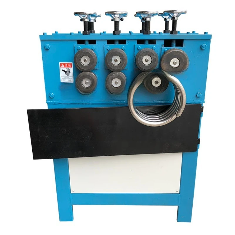 

Electric fast one-time circle spring-shaped bendable bending machine
