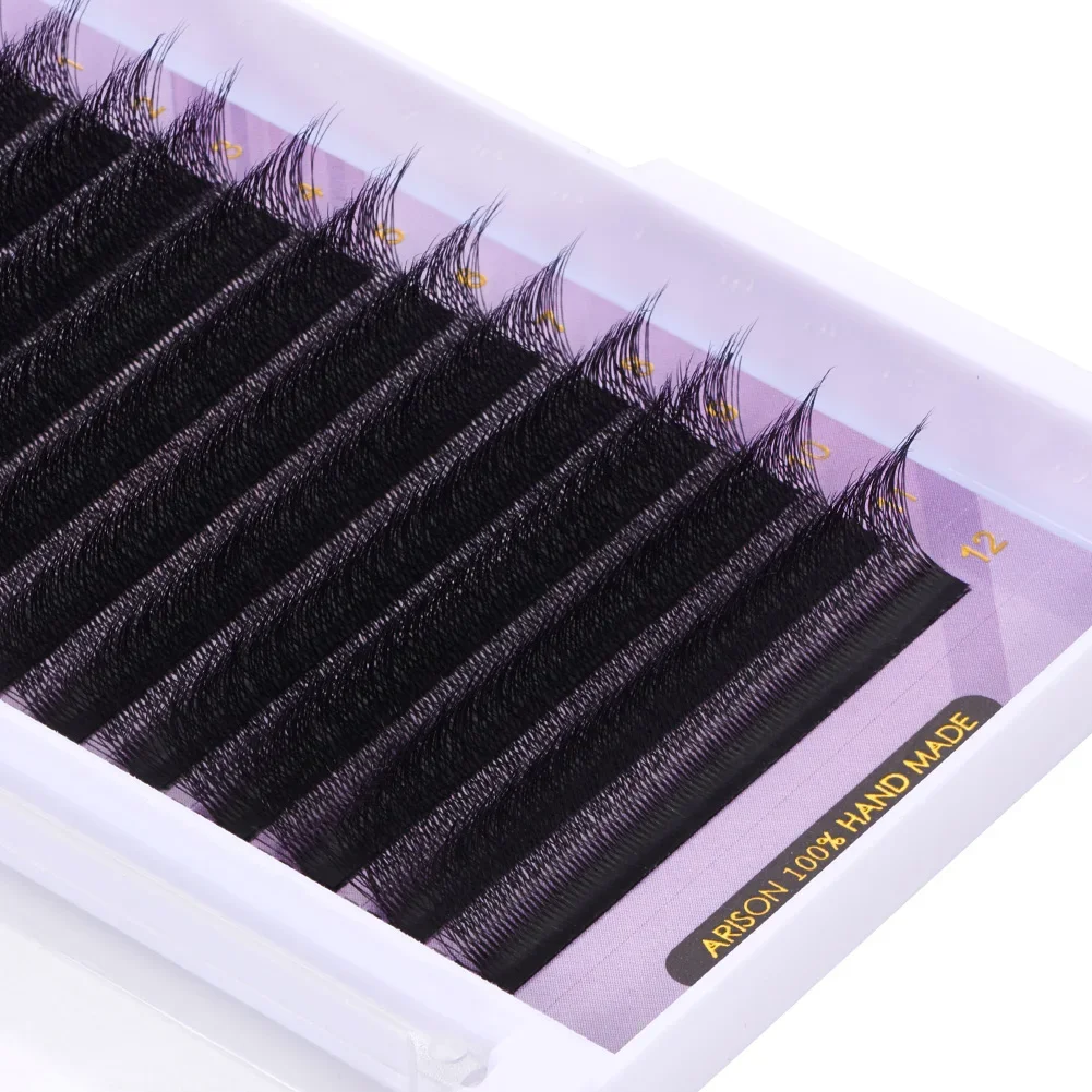 ARISON New 5D W Lashes Cilios Brasileiro y Soft Volume Eyelashes W Shape Volume Eyelash Extension For Wholasale Dropshiping