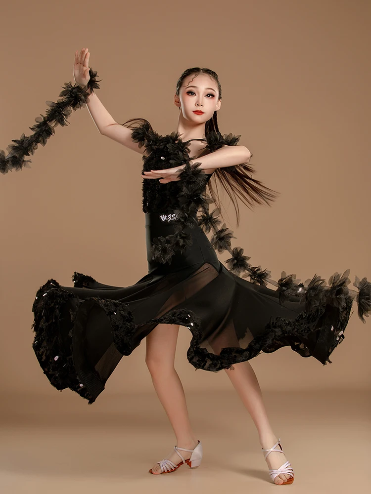 2025-nuovo-vestito-di-gonna-per-prestazioni-professionali-di-danza-moderna-set-di-gonne-divise-di-fascia-alta-per-ragazze-costumi-di-danza-da-competizione