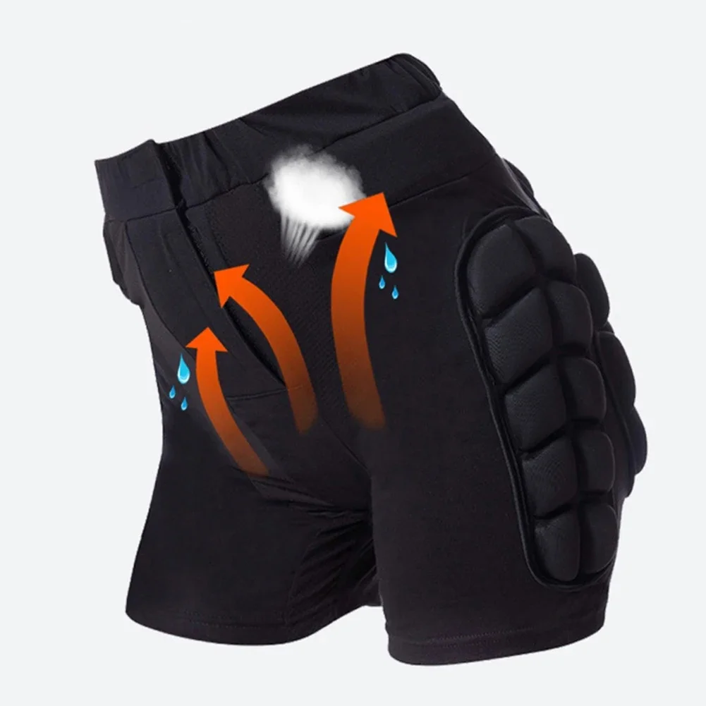 3D Ski Hip Protector Pants Winter Skating Protective Hip Pad Snowboarding Impact Shorts Ski Ice Skating Roller Snowboard Gear