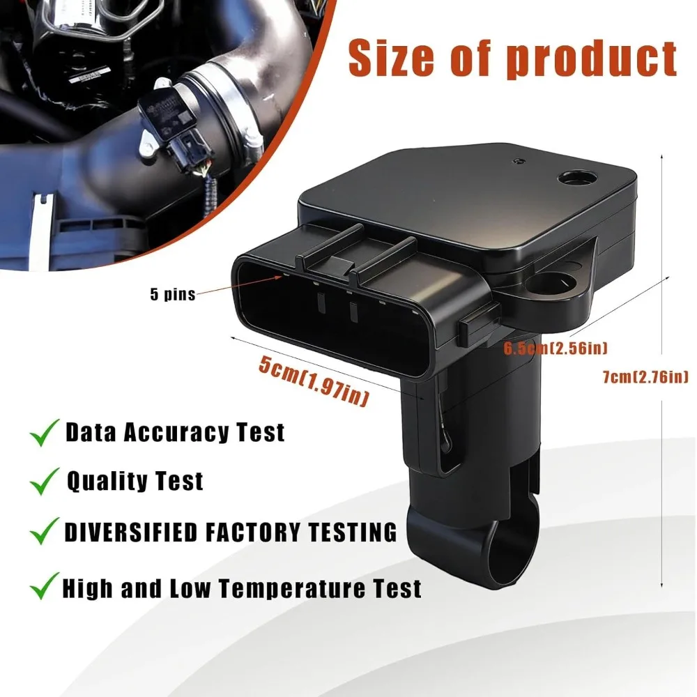 

1PC Mass Air Flow Meter Sensor For Toyota RAV4 Camry 22204-22010 22204-0D030 197400-2030 22204-0C020 For Lexus For Mazda
