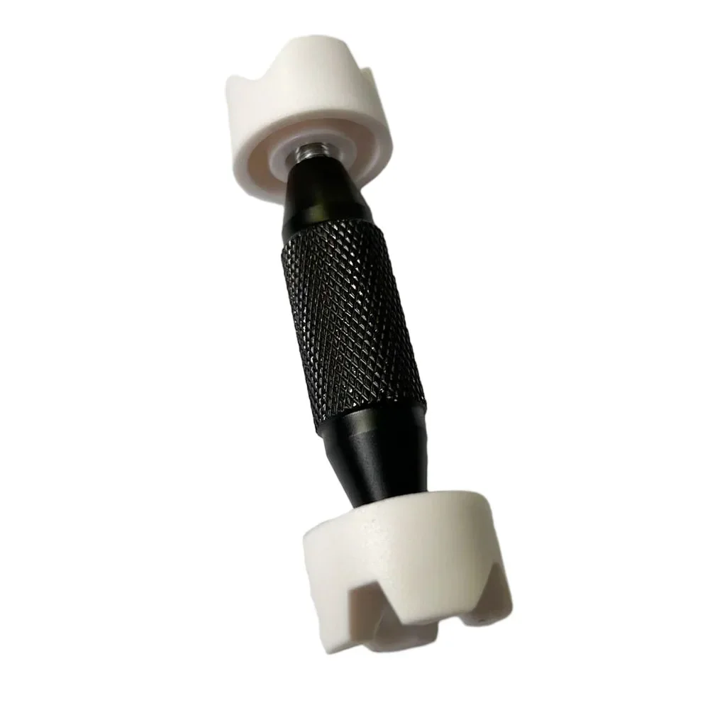 Sound Support Repair Tool Holder for Acoustic Guitar Featuring Alloy Body and Stable Machined Thread Adjustment