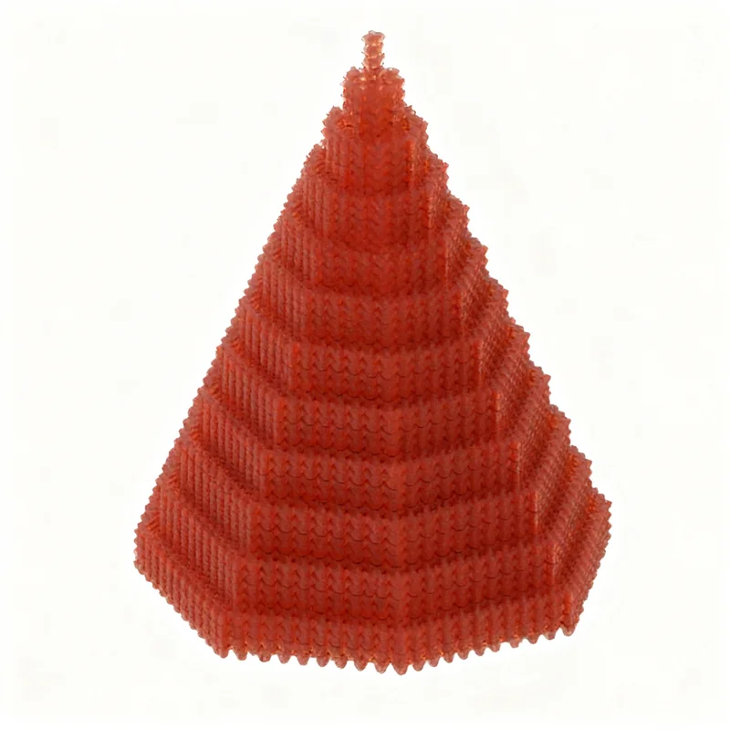 9200pcs MOC Fire Crystal Tree 12 Leveled Model Building Blocks Toy Construction Christmas Gift DIY Assemble Birthday Idea Kids