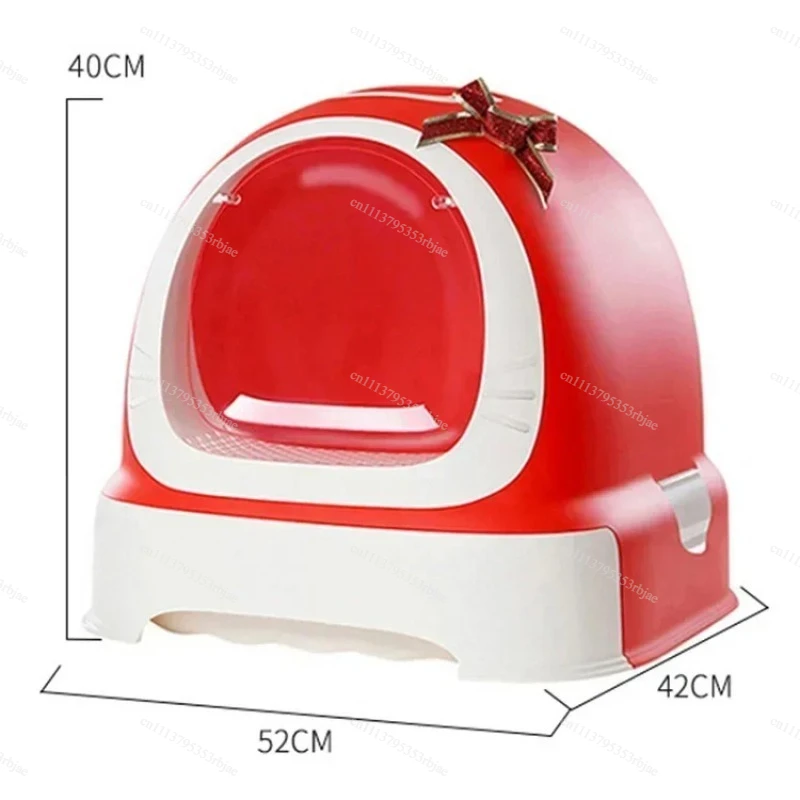 Cat Litter Box Fully Enclosed Large Drawer Deodorizing Pet Toilet Cat Litter Box Pet Products