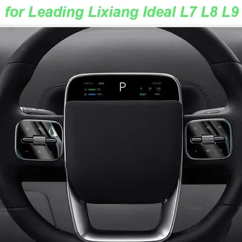 Car TPU Stickers for Lixiang Ideal L7 L8 L9 Door Handle Transparent Protective Film Center Pillar Cover Interior Accessories