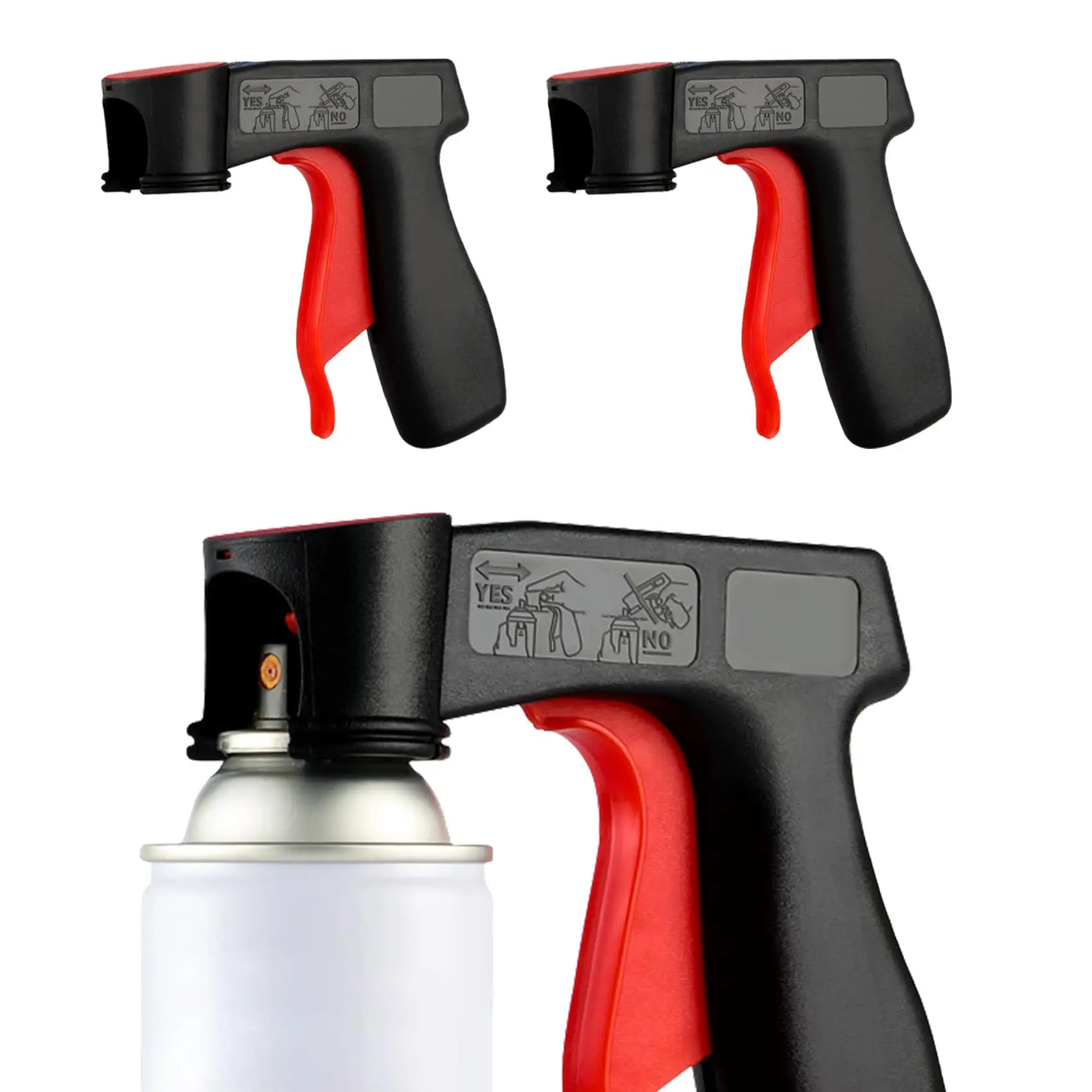 Portable Paint Spray Handle, Reusable Universal Color-Changing Car Wrap, Self-Spraying And Manual Spray Gun