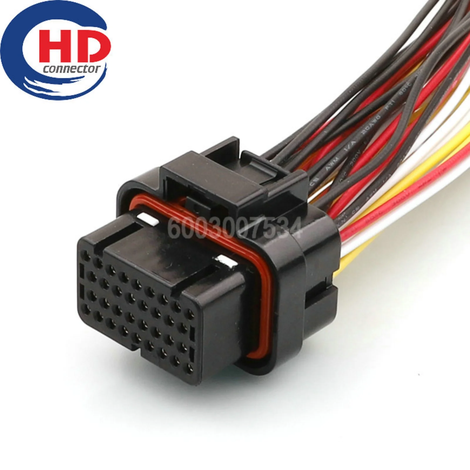 34 Pin Connector  Unsealed  Series Female Connector Cable Plug Motorcycle Electrical Harnesses Wiring Harness 4-1437290-0