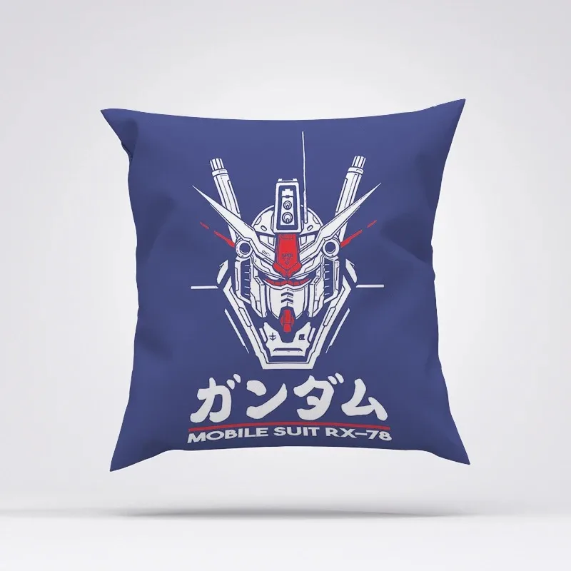 Sleeping Pillows GUNDAM Pillow Covers Decorative Cushions Cover for Sofa Car Decoration Pillowcases 50x50 Pillowcase Decor 40x40