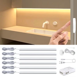 12V Touch Concealed Switch Dimmer for Show Cabinet Light,Acoustic Board Wall Backlight Lamp,Handwave Sensor Control,Nightlight