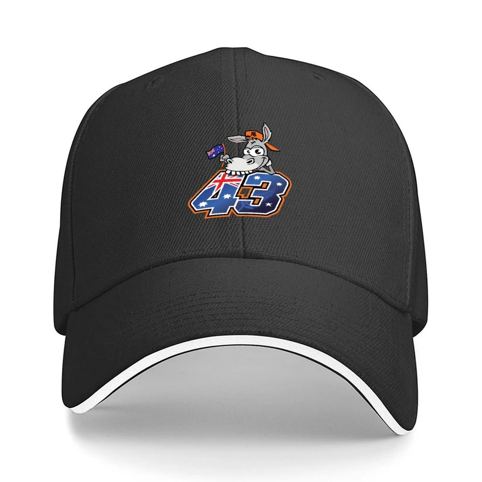 

Jack Miller Number 43 Baseball Cap New In Hat Hat Man Luxury Thermal Visor Custom Cap Ladies Men's