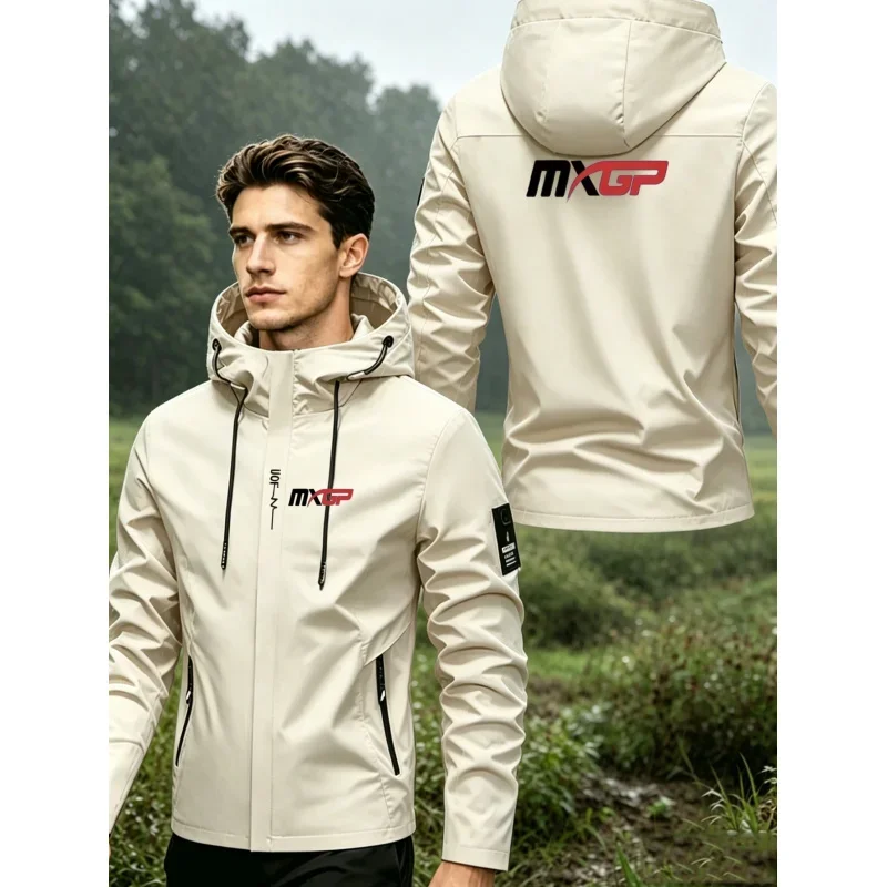 New MXGP Off-road Motorcycle Racing Printed Hooded Functional Jacket，A Must-have for Motorcycle Enthusiasts