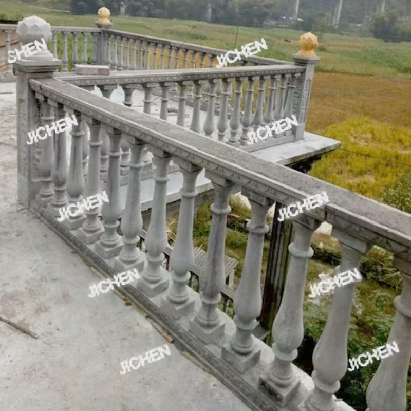 

ZQ New Vase Column Mold Cement Roman Column Balcony Railing Guardrail Prefabricated Square Vase Construction Mold Garden Buildin