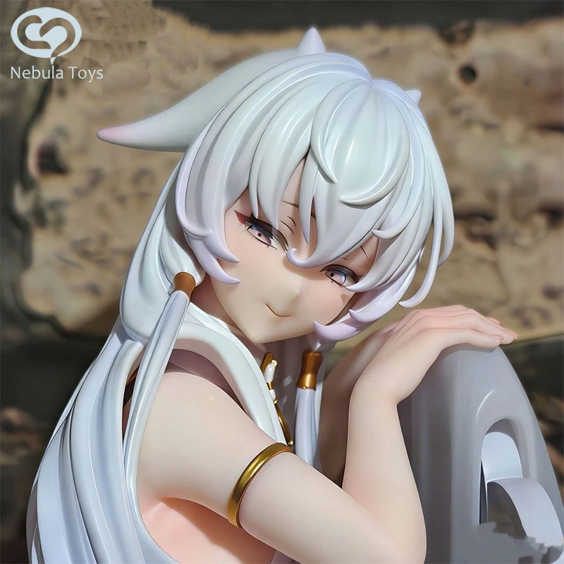 

Фигурка Ангел-Чан 27 см, чисто белая, высококачественная версия, коллекционная статуэтка из ПВХ, украшение для стола, модель, кукла, игрушка, подарок ﻿