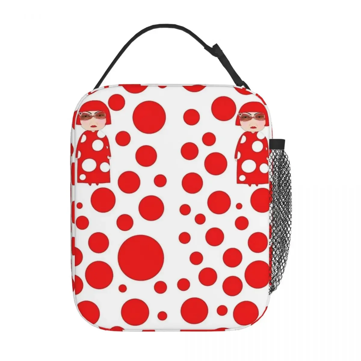 Yayoi Kusama Insulated Lunch Bag Thermal Meal Container Leakproof Tote Lunch Box for Men Women Work Picnic