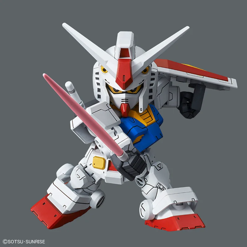 Bandai Original SDCS Cross Silhouette RX-78-2 Gundam & CS Frame Action Figure Assembly Model Kit