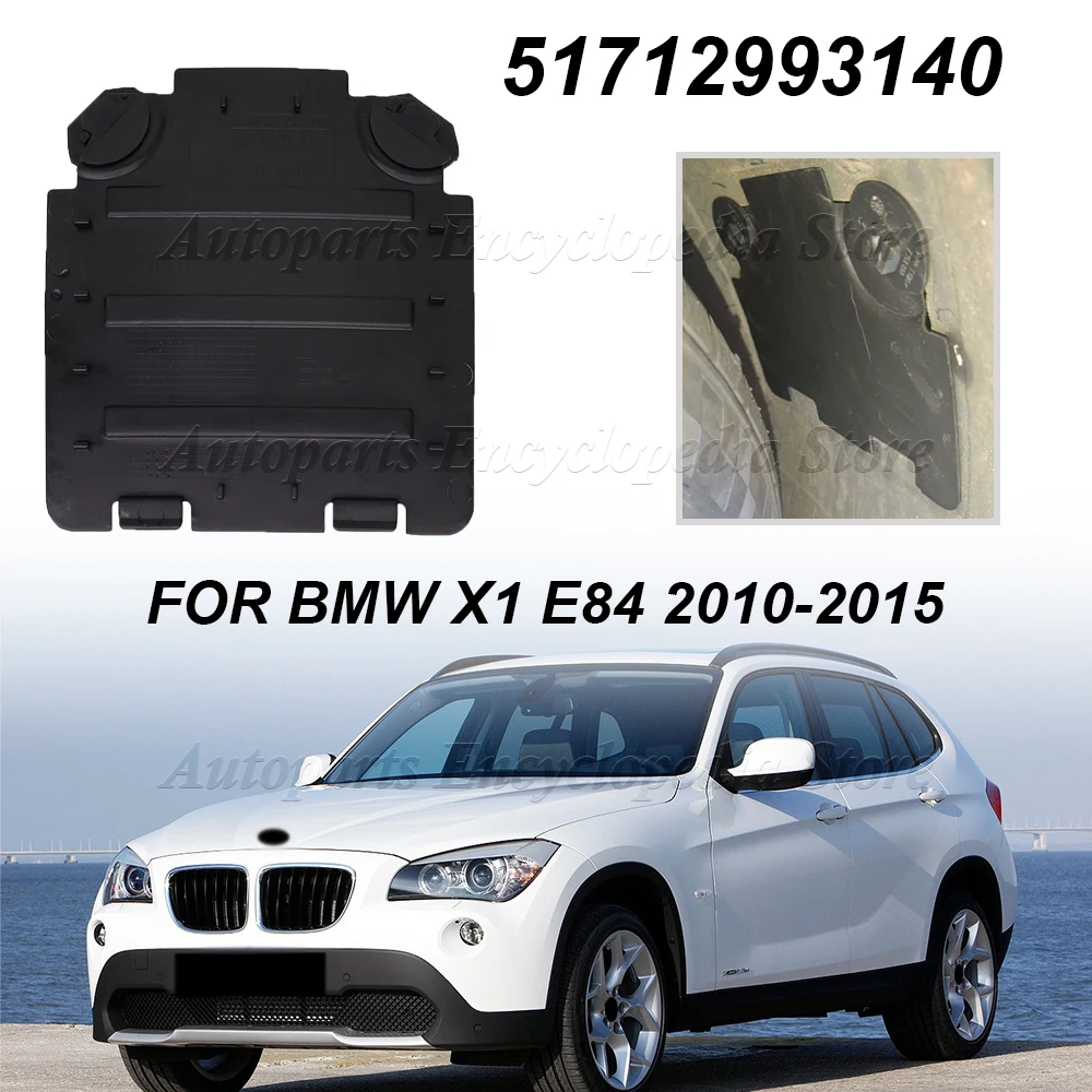 

Car Front Wheelhouse Lid Wheel Arch Fender Liner Access Panel Cover Trim Headlight Bulb Replacement 51712993140 For BMW X1 E84