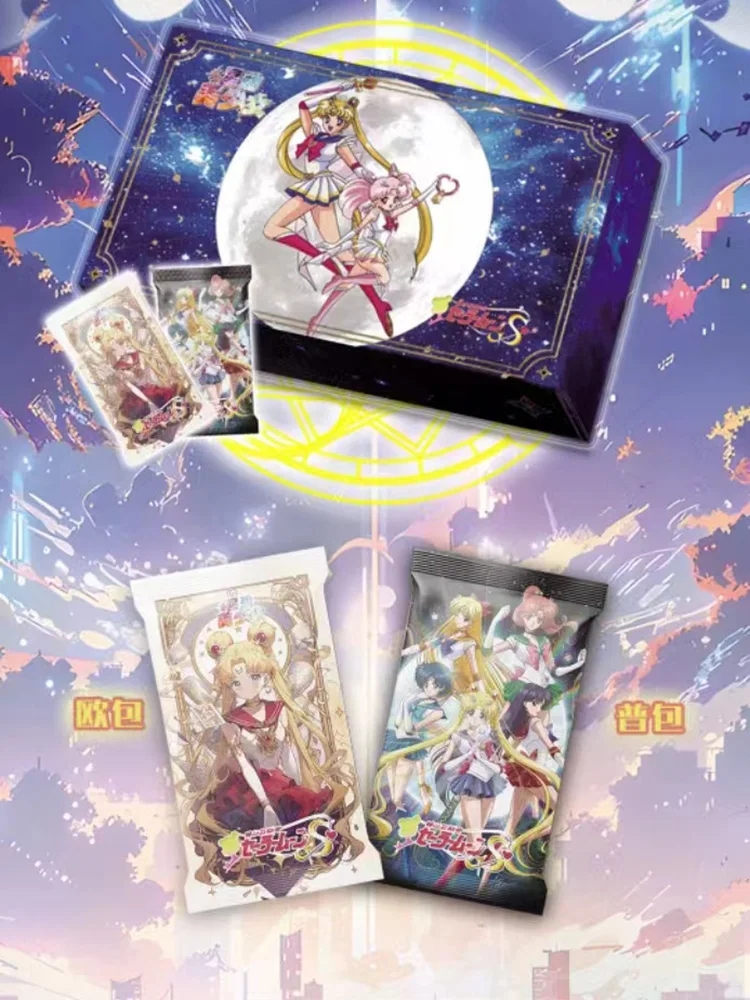 Anime Sailor Moon Character Card Beautiful Goddess Series Rare Exclusive Edition Collection Card Fans Collect Cute Festival Gift