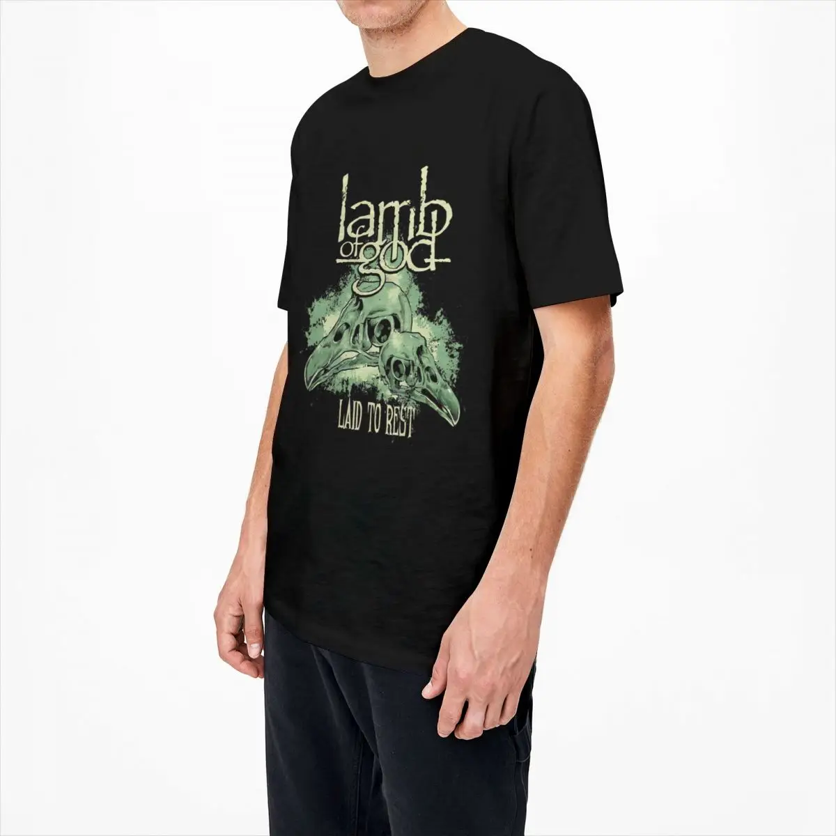 Lamb Of God Heavy Mental Band Tee Shirt for Men Women Gift Idea T Shirts 100% Cotton Clothing